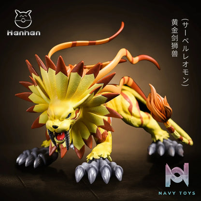 Han Han Studio – Digimon #13.14.15 Digitamamon & Meramon & SaberLeomon