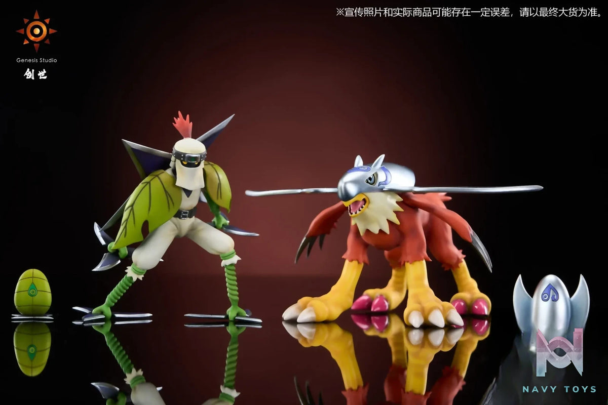 Genesis Studio – Digimon Adventure Evolution Line #2 & #3 Shurimon & Halsemon