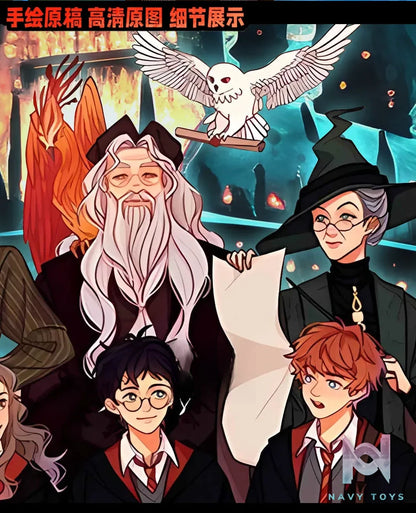 KALA HOME Studio – Harry Potter Multiple Characters #01 3Decorative Painting Harry Potter