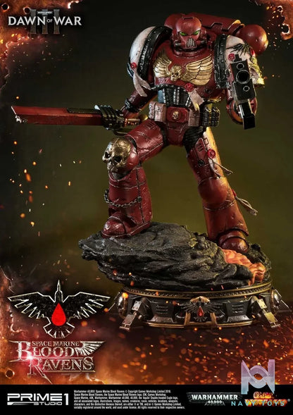 Prime 1 Studio – Premium Masterline Warhammer 40,000: Dawn of War III Space Marine Blood Ravens PMWH40K-02 PMWH40K-02DX (Licensed)
