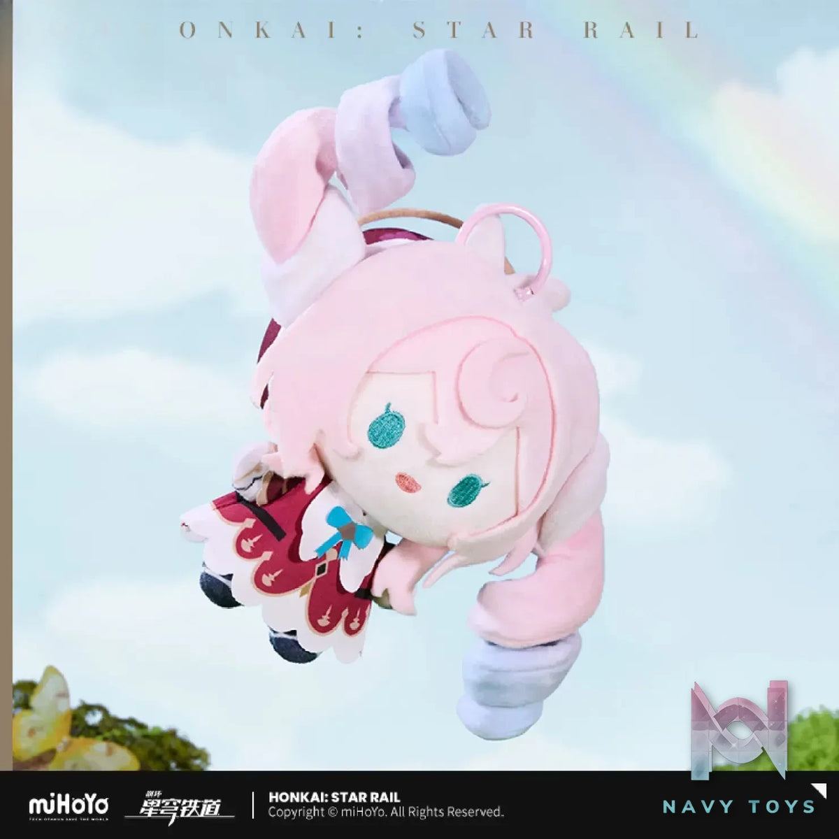 miHoYo – Honkai: Star Rail Cyclone Series Plush Charm Hyacine (Licensed)