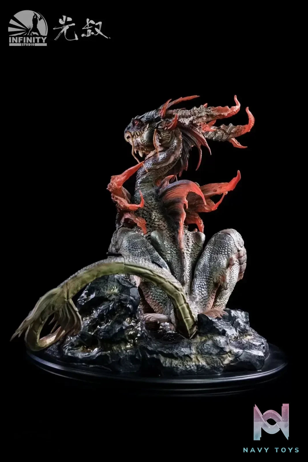 Infinity Studio – Golden Scales Strange Tales Giant Jiaolong Statue (Licensed)