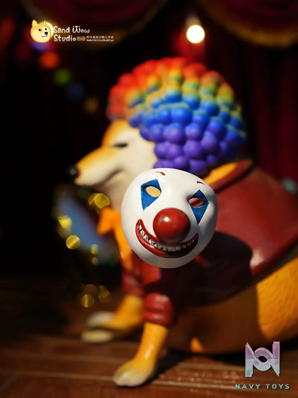 Na Ke Shi Jia Sha Diao Studio – Clown Shiba Inu (Licensed)