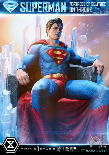Prime 1 Studio – Superman (Comics) Superman Fortress of Solitude on Throne (Design by Gabriele Dell’Otto) TLCDC-08 TLCDC-08UT TLCDC-08UTS (Licensed)