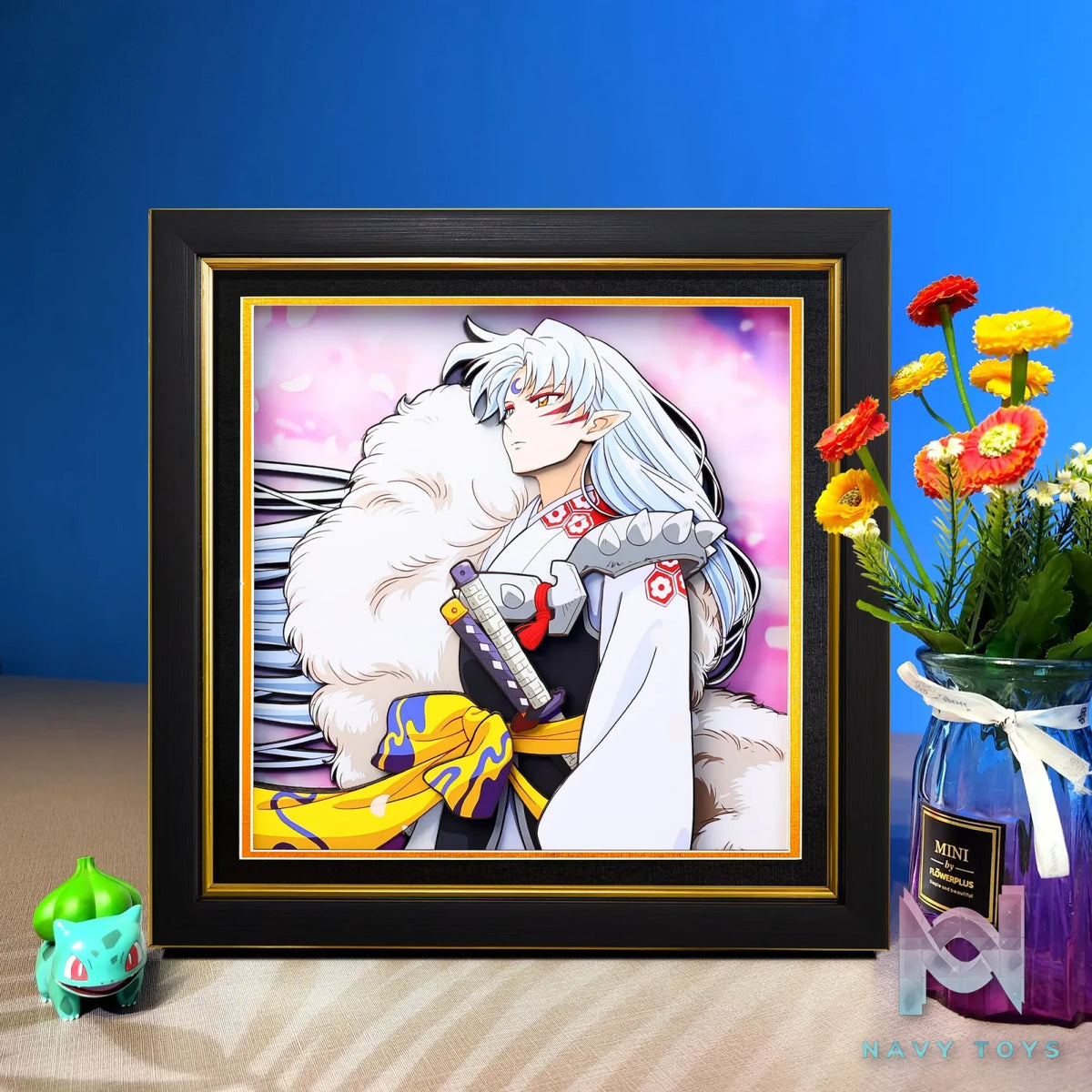 Yu Zhi Jiang Studio – Sesshomaru 3D Decorative Painting Inuyasha