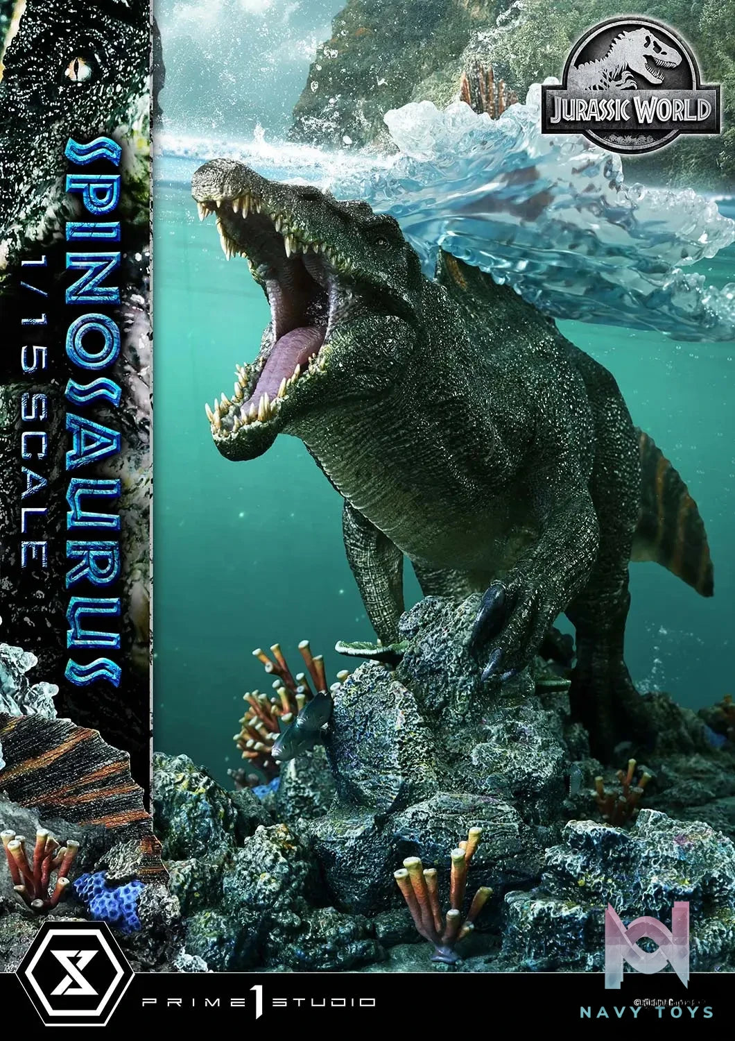 Prime 1 Studio – Legacy Museum Collection Jurassic World Rebirth (Film) Spinosaurus LMCJWF-06 LMCJWF-06S (Licensed)