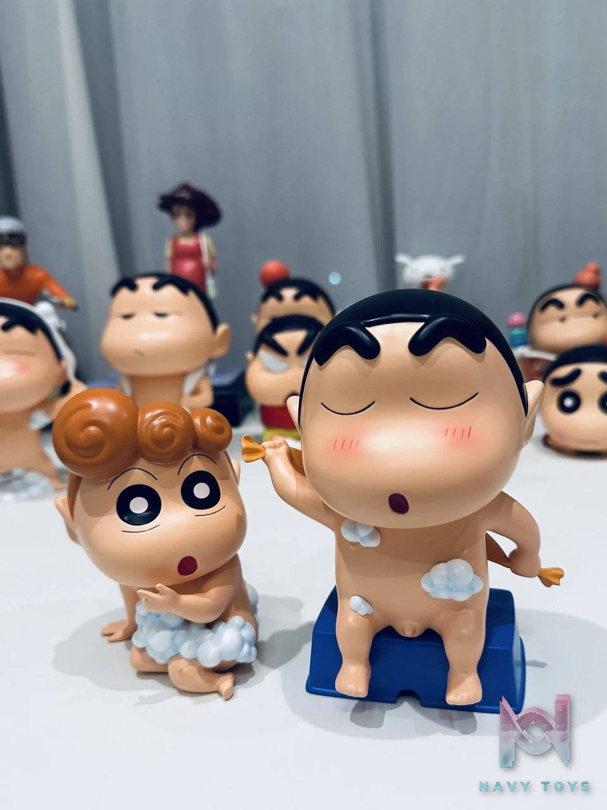 Biubiu Studio – Bathing Shin-chan x Bathing Himawari Crayon Shin-chan