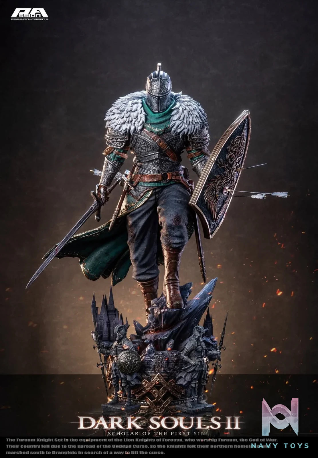 Faraam Knight resin statue PA Create Studio anime figure