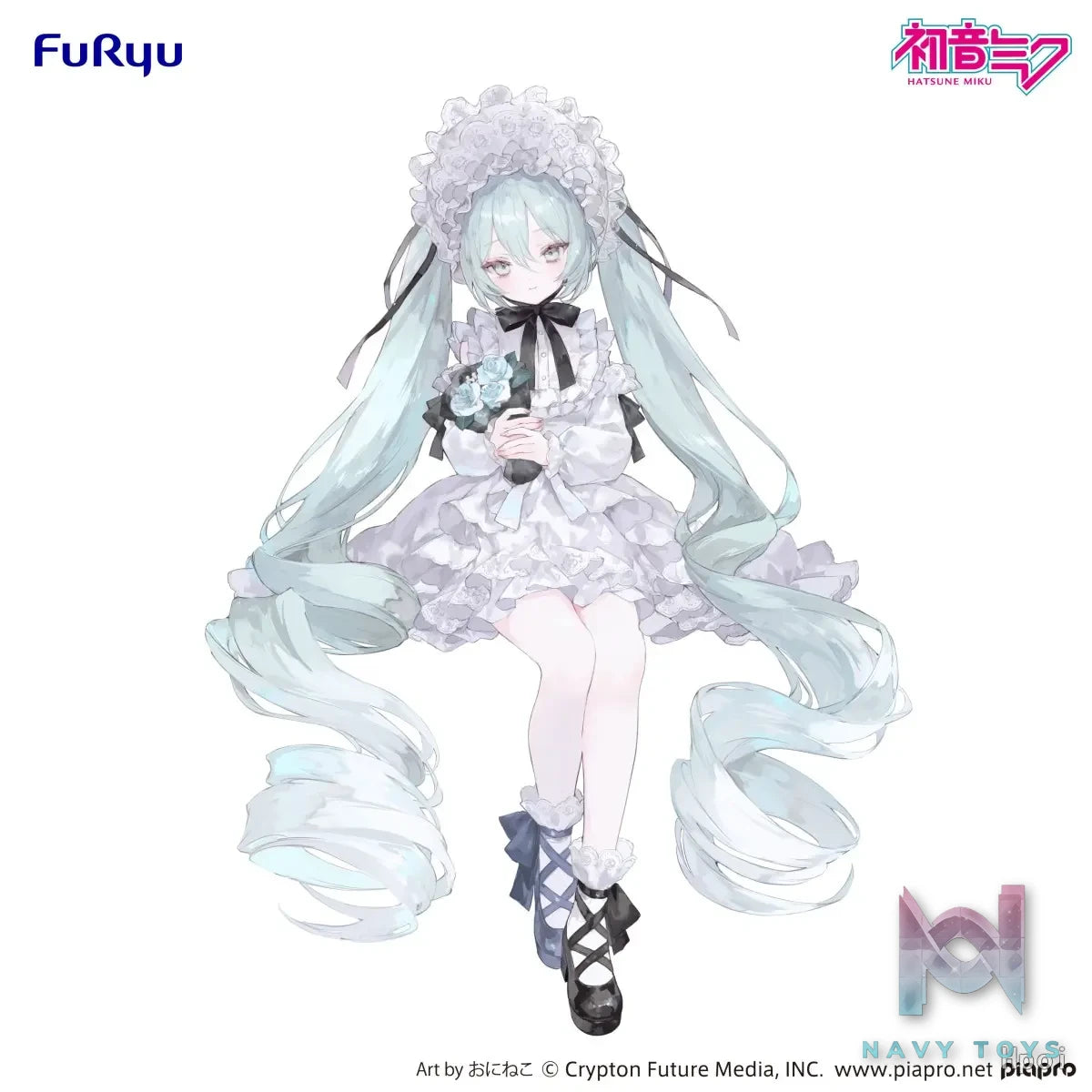 FURYU – Hatsune Miku Noodle Stopper Figure Vintage Doll Style (Licensed)