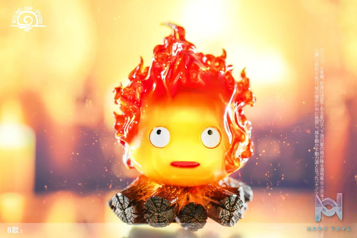 Rising Sun Studio – Howl’s Moving Castle Hayao Miyazaki Calcifer 2.0