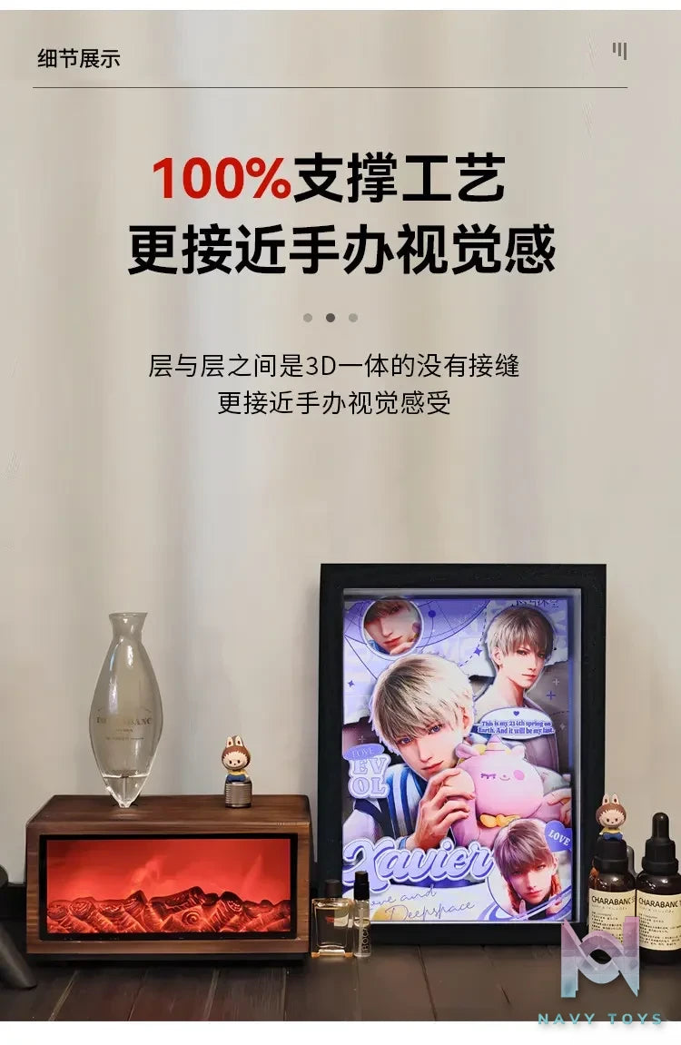 Yu Zhi Jiang Studio – Love and Deepspace Multiple Characters 3D Decorative Painting Love and Deepspace