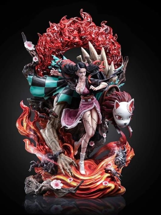 Nezuko Tamado - Kimetsu no Yaiba - U King Studio resin statue u king studio anime figure