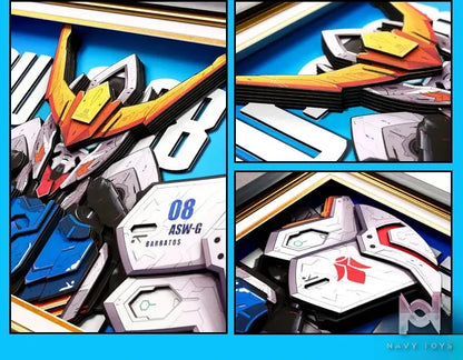 Yu Zhi Jiang Studio – Gundam Barbatos 3D Decorative Painting Gundam