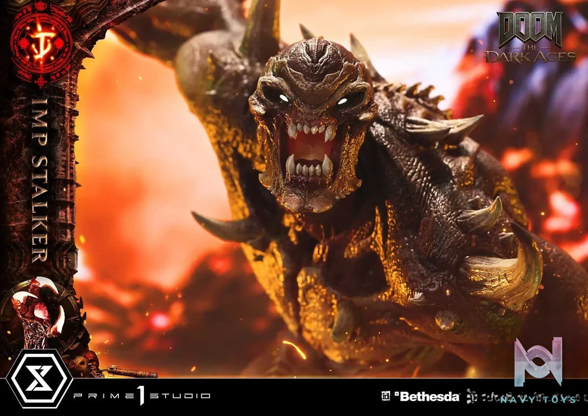 Prime 1 Studio – Ultimate Premium Masterline DOOM: The Dark Ages Imp Stalker UPMDOOM-02 UPMDOOM-02S (Licensed)
