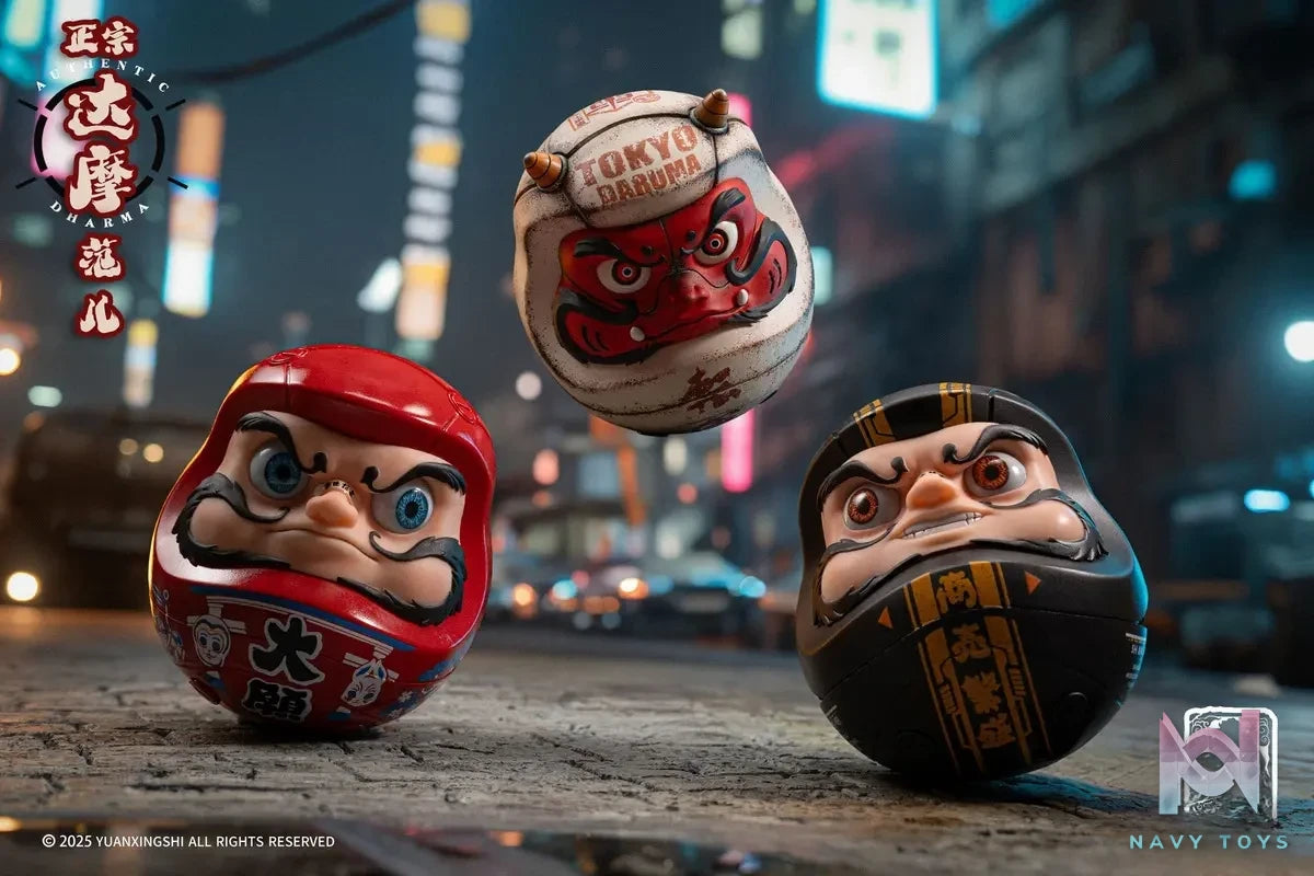 Yuan Xing Shi – Authentic Daruma Style Series Figure – Fortune Daruma DM-004 (Licensed)