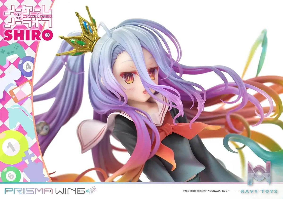 Prime 1 Studio & PRISMA WING Collection – NO GAME NO LIFE Shiro PWNGNL-01P (Licensed)