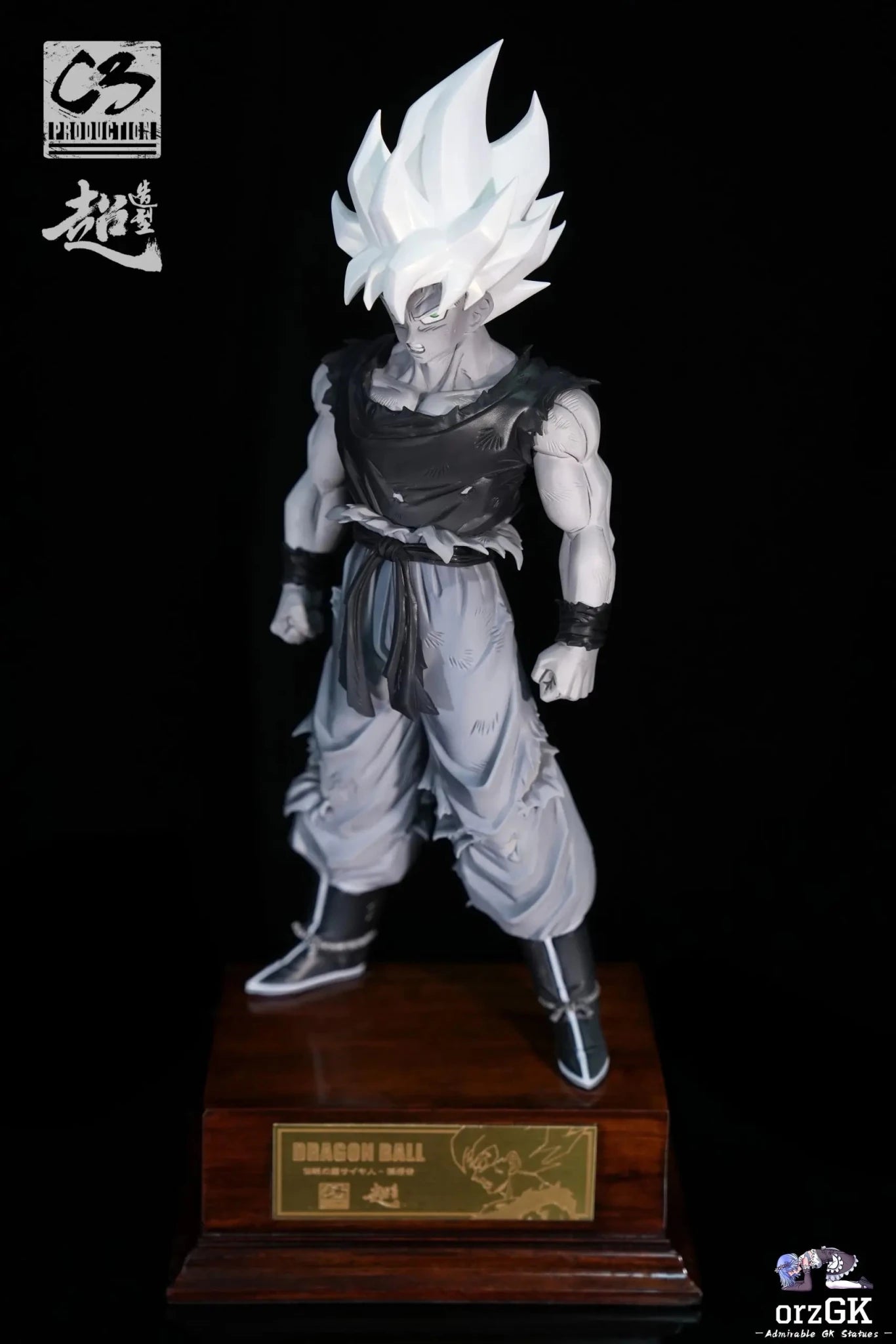 C3 Studio - Dragon Ball Legendary Super Saiyan Son Goku resin statue Navy Toys anime figure
