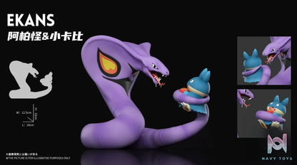 Wonder Studio – Pokémon Arbok Evolution Set & Serperior Evolution Set