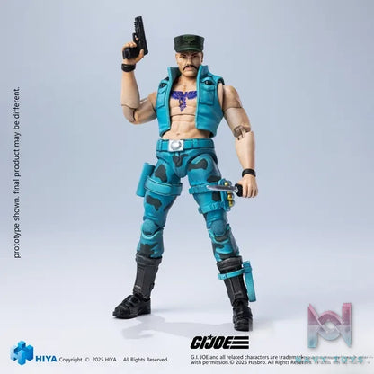 Hiya Toys – Exquisite Mini Series 1/18 Scale 4 Inch Gung-Ho Marine Version Action Figure (Licensed)
