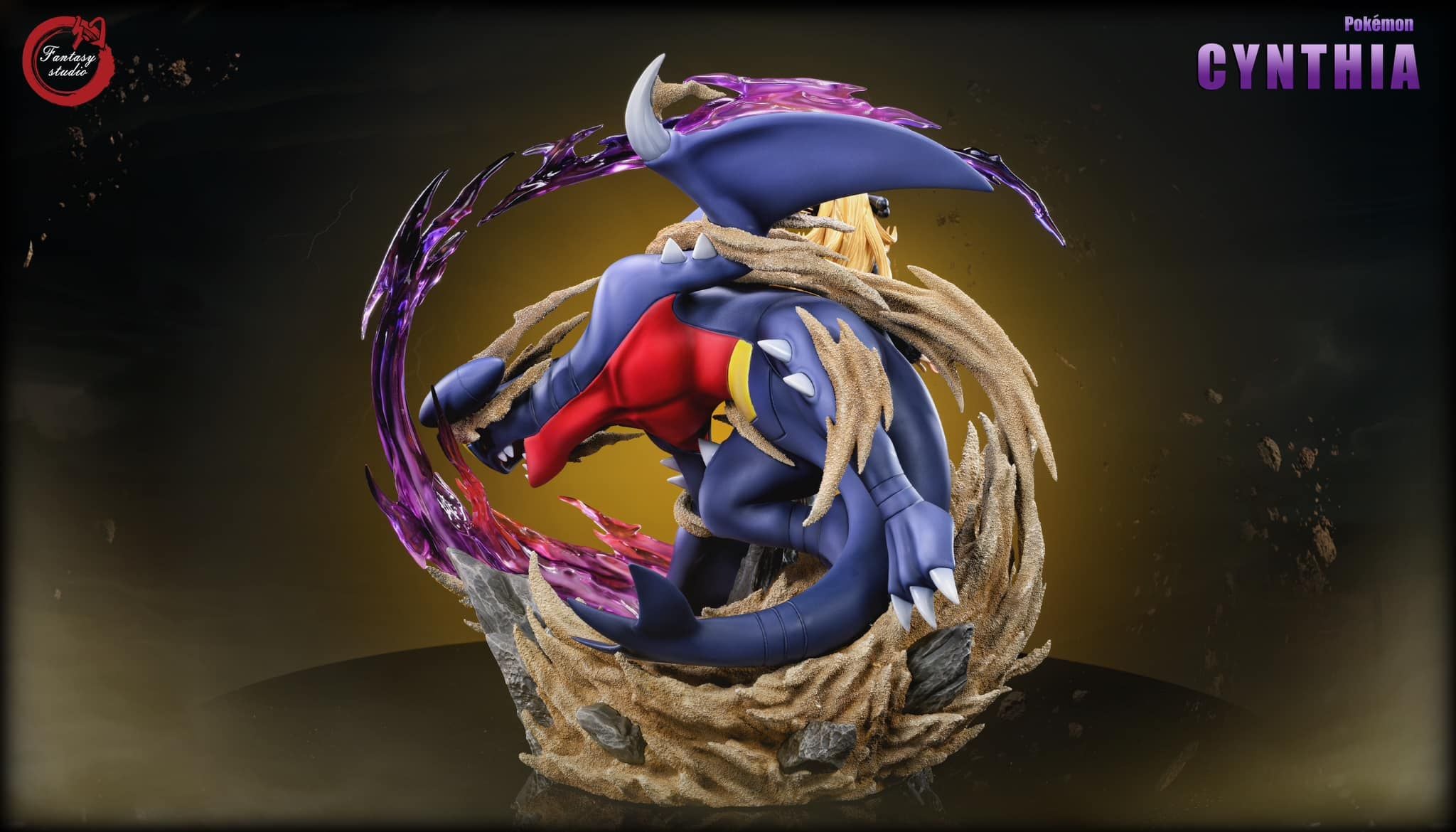 Fantasy Studio - Pokemon - Cynthia resin statue Fantasy Studio anime figure