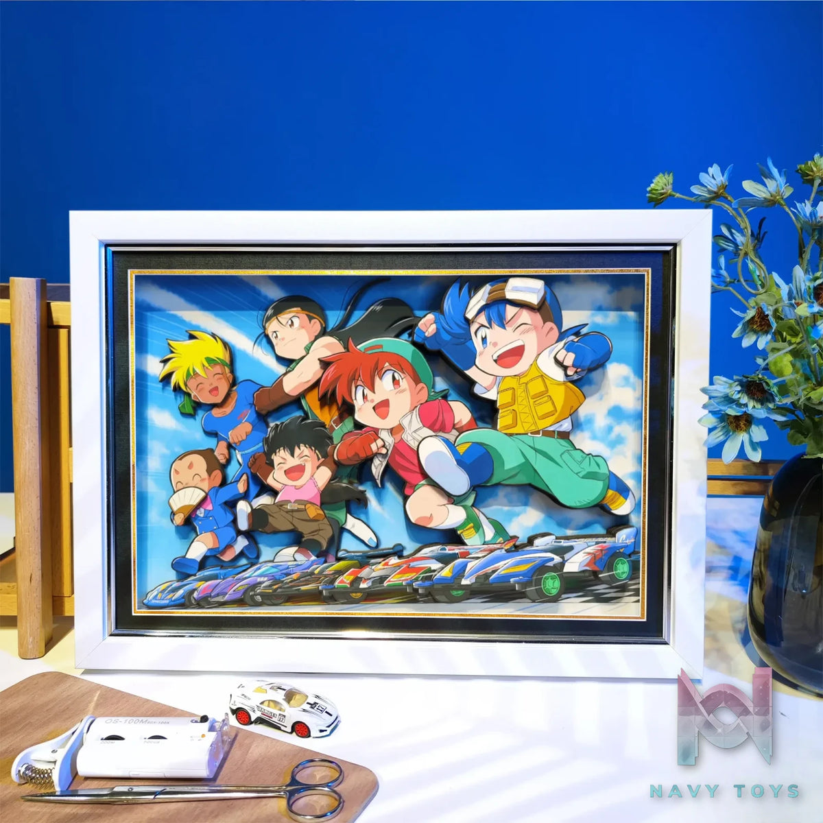 Yu Zhi Jiang Studio – Multiple Characters Series #2 3D Decorative Painting Bakusou Kyoudai Let’s & Go!!