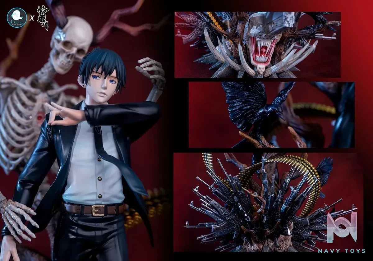 Aki Hayakawa & Gun Devil - Chainsaw Man - ILL Studio resin statue ILL Sudio anime figure