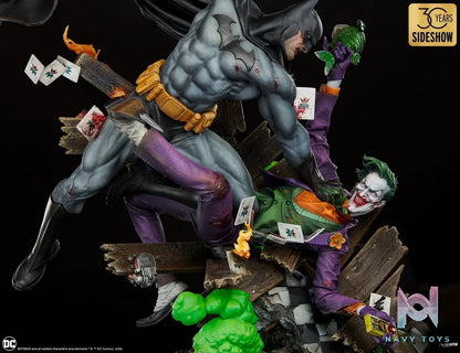 Sideshow Collectibles – DC Comics 32-inch Batman vs. Joker (Licensed)