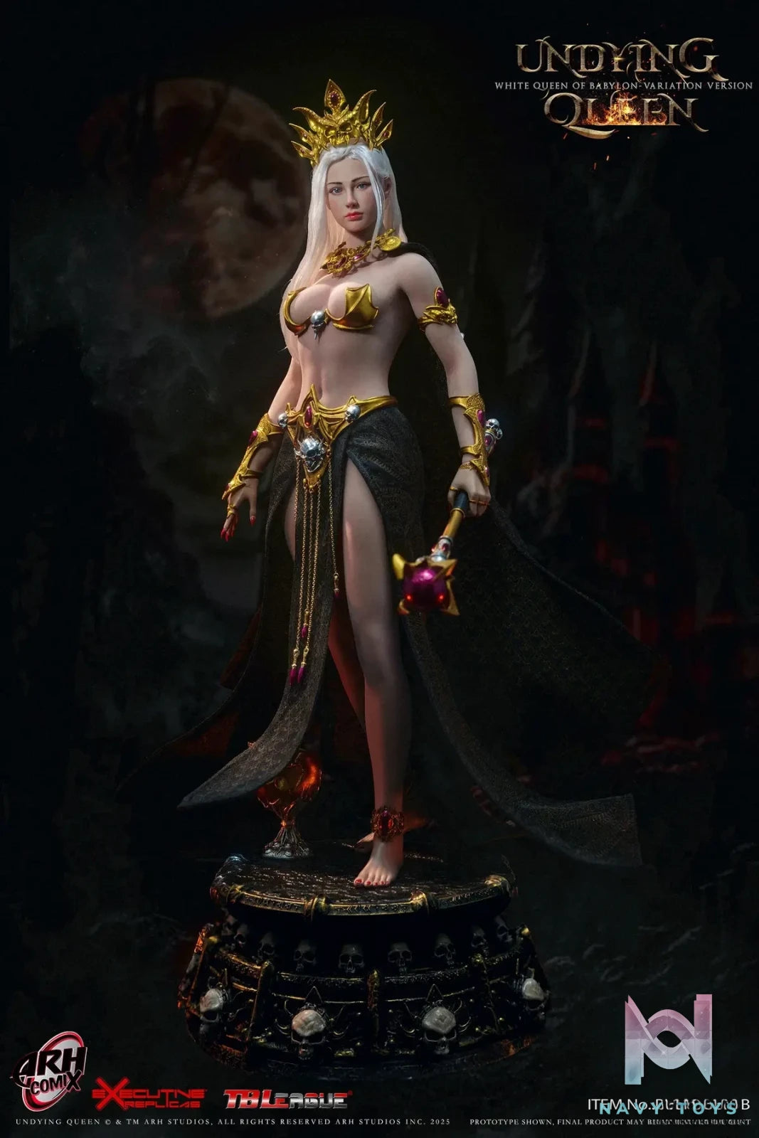 TBLeague – WHITE QUEEN OF BABYLON official version/variation version 1/6 Scale Action Figure PL2025-229A & PL2025-229B (Licensed)
