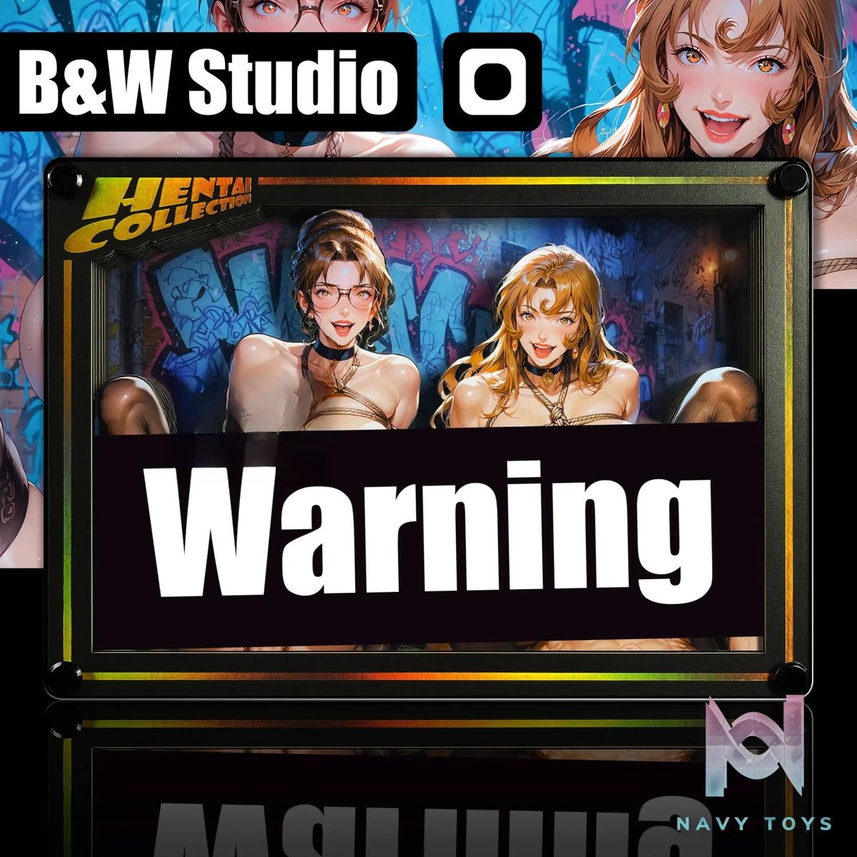 B&W Studio – Eri Kisaki X Yukiko Kudo Ben’s Delusion World Series Desktop Decor Card #22 Detective Conan