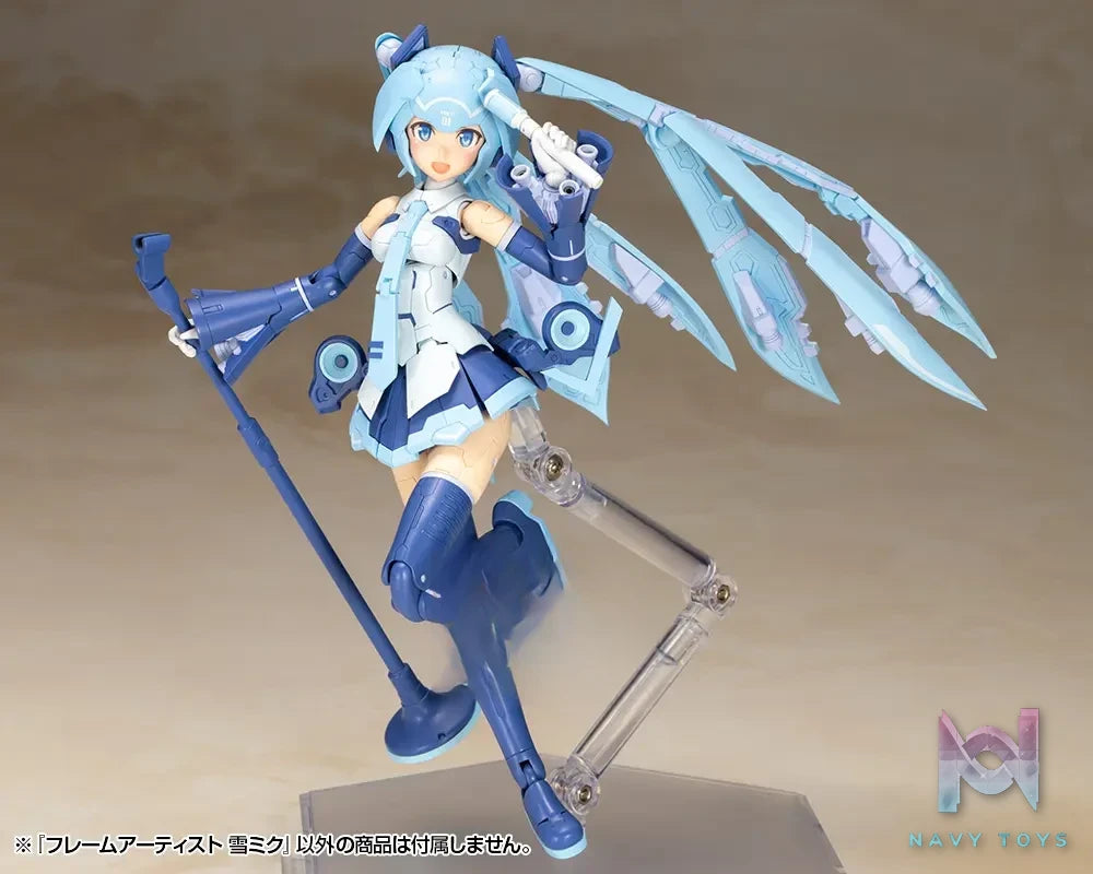 Kotobukiya – Frame Arms FRAME ARTIST SNOW MIKU 1/100 Plastic Model (Licensed)