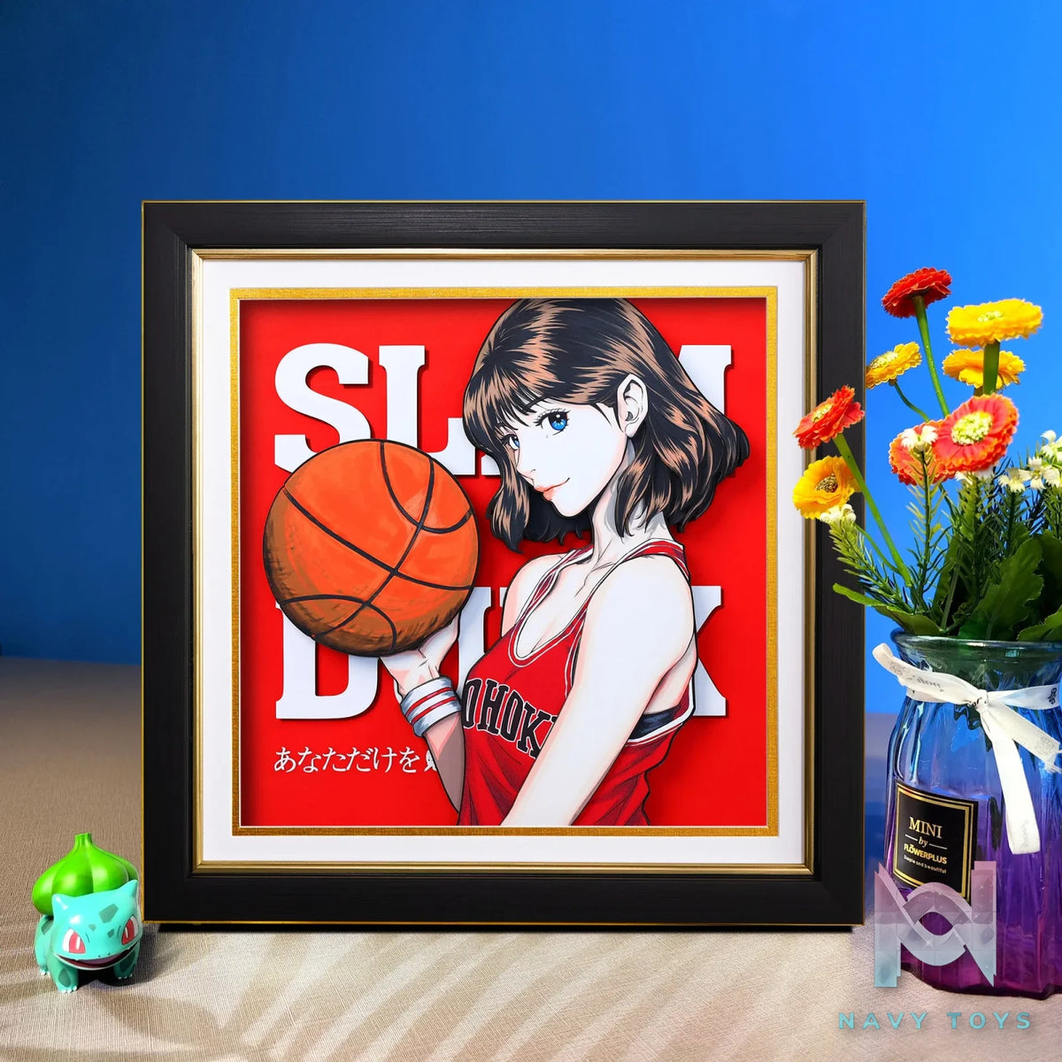 Yu Zhi Jiang Studio – Haruko Akagi 3D Decorative Painting Slam Dunk