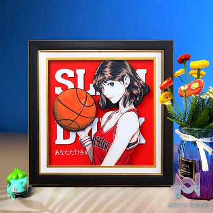 Yu Zhi Jiang Studio – Haruko Akagi 3D Decorative Painting Slam Dunk