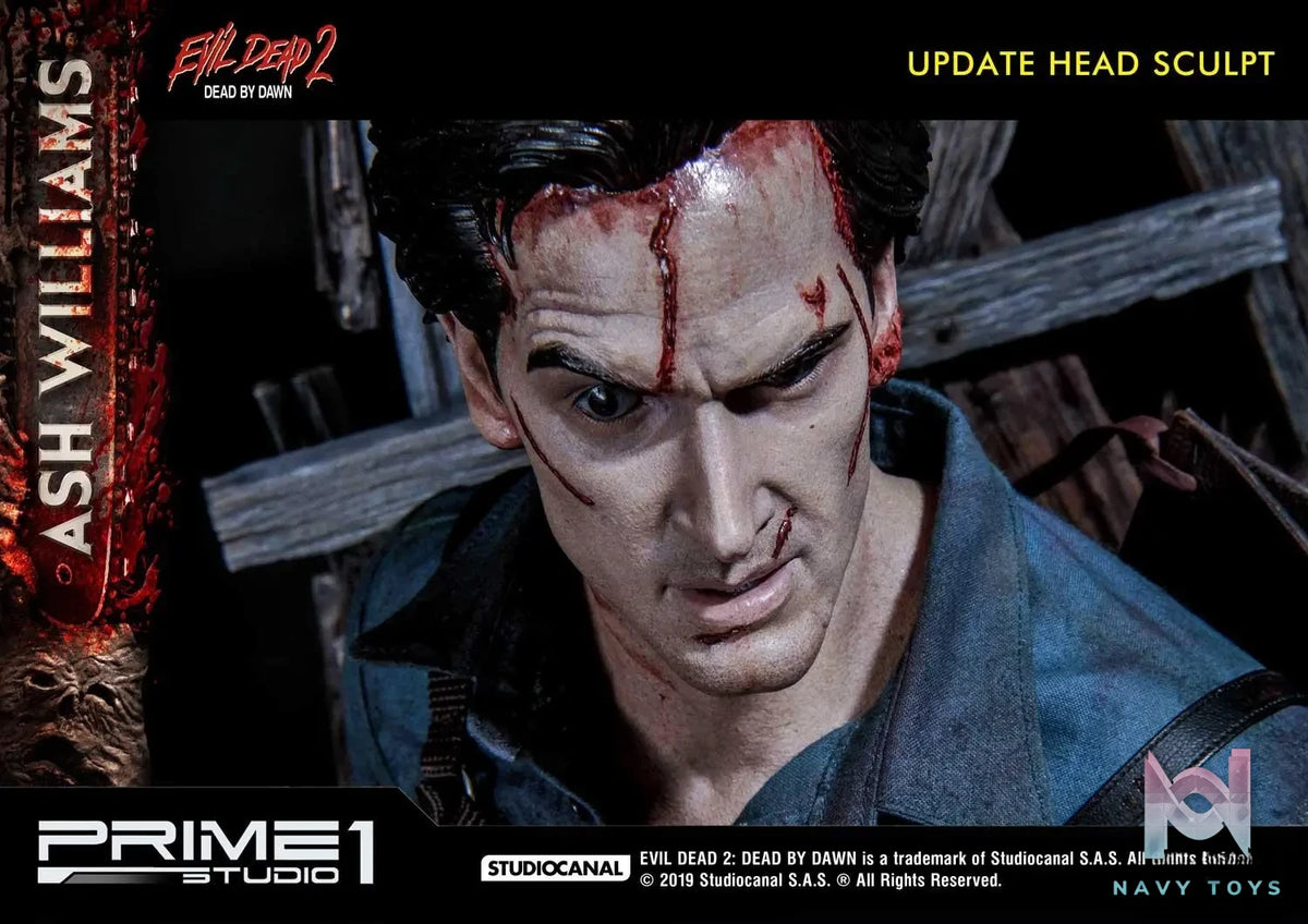 Prime 1 Studio – Museum Masterline Evil Dead 2: Dead By Dawn (Film) Ash Williams MMED2-01 MMED2-01EX MMED2-01EXS (Licensed)