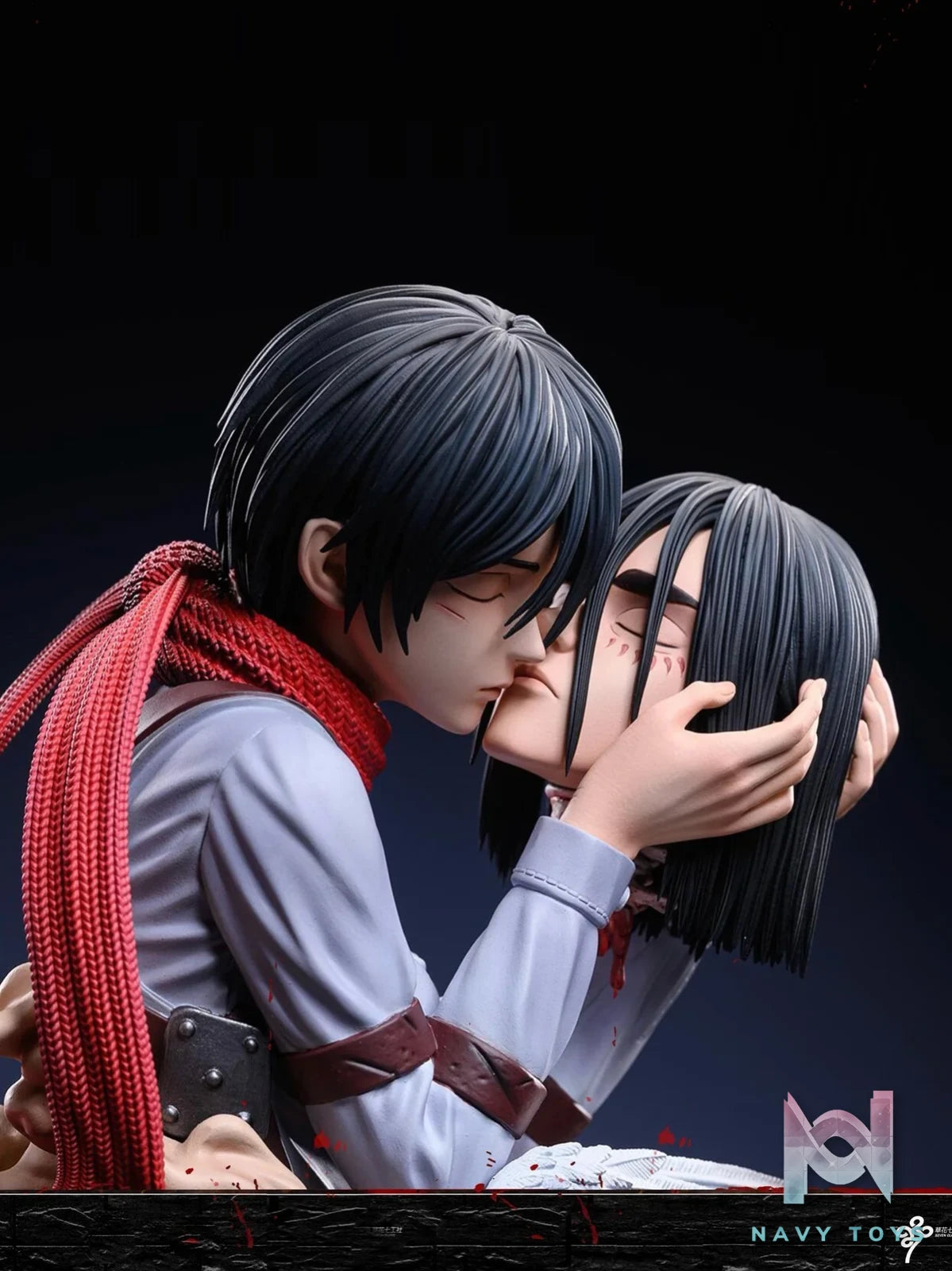 Eren & Mikasa Last Kiss - Attack on Titan - LC Studio resin statue lc Studio anime figure