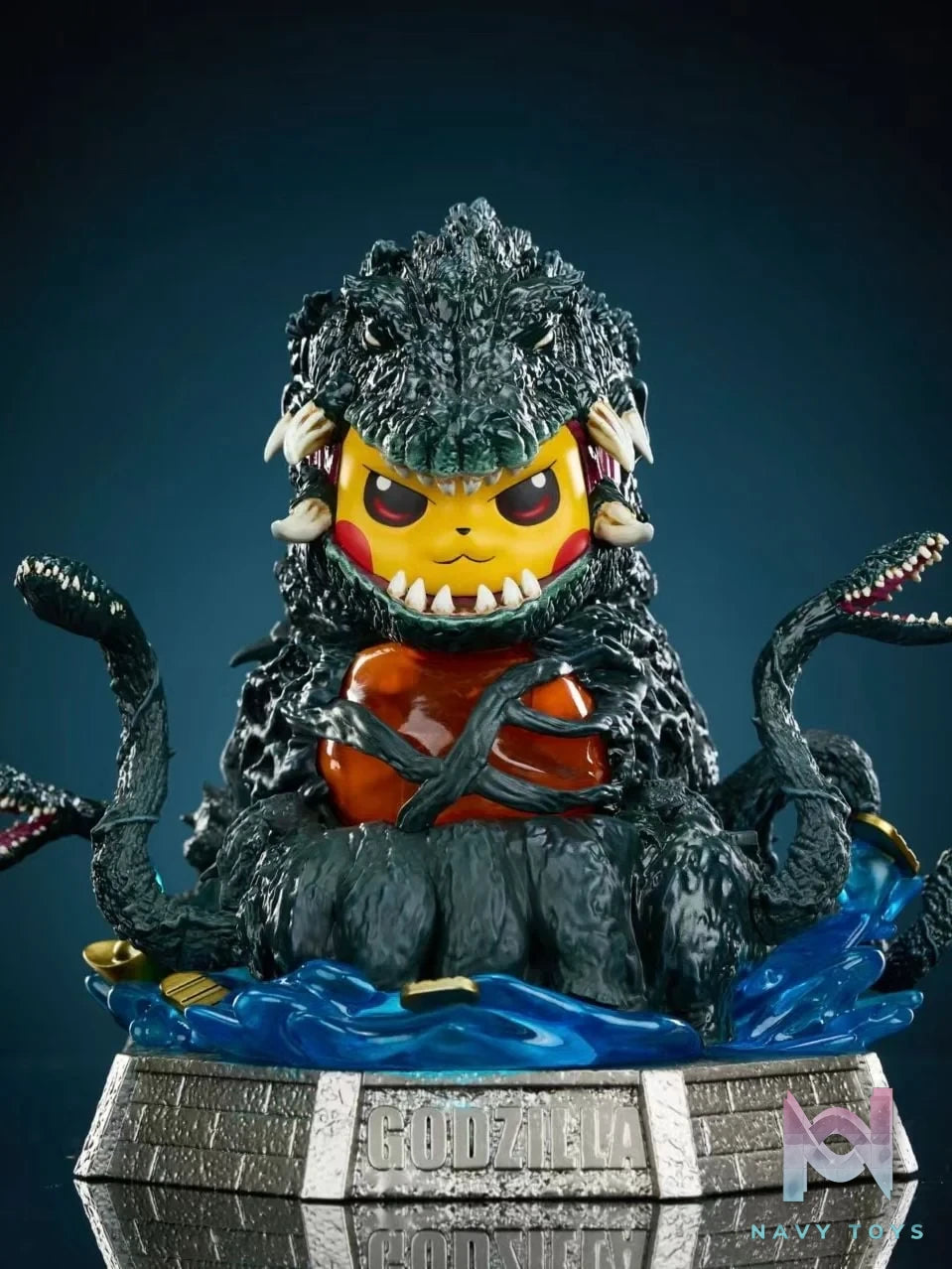 Pikachu cosplay Biollante - Pokemon - Hard Shell Studio resin statue Hard Shell Studio anime figure