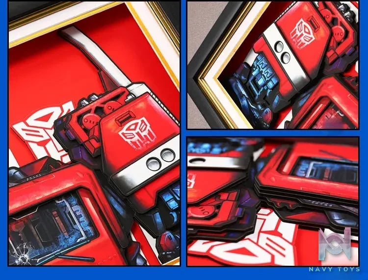 Yu Zhi Jiang Studio – Optimus Prime 3D Decorative Painting Transformers