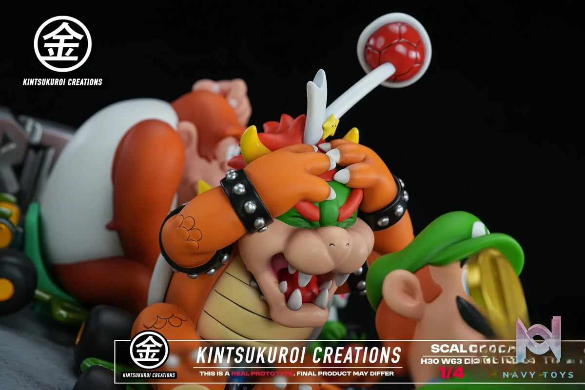 Kintsukuroi Creations Studio – SUPER MARIO KART DIORAMA Super Mario