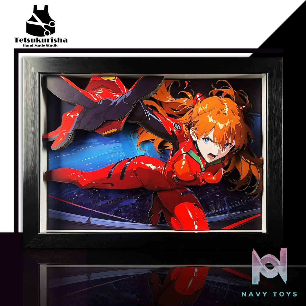 Tetsukurisha Studio – Asuka Langley 3D Decorative Painting Neon Genesis Evangelion
