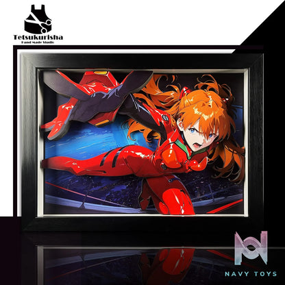 Tetsukurisha Studio – Asuka Langley 3D Decorative Painting Neon Genesis Evangelion
