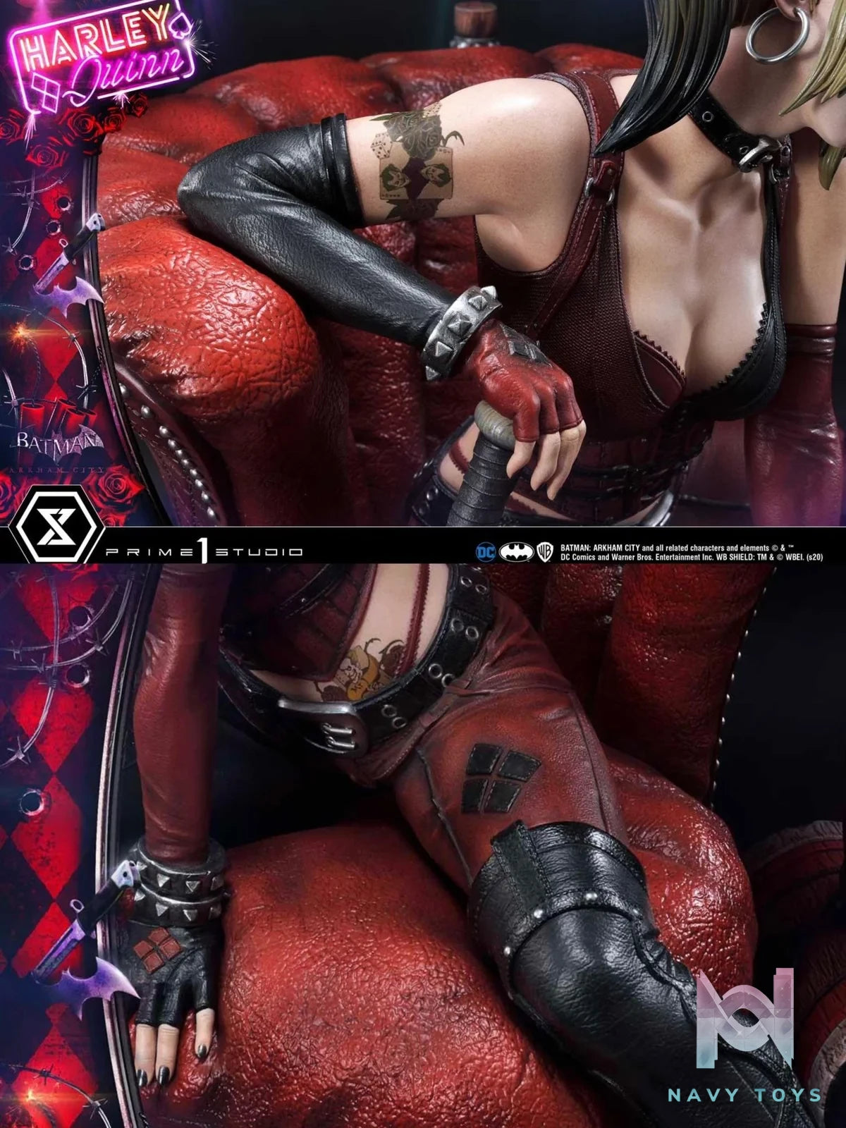 Harley Quinn - Batman: Arkham City - Prime 1 Studio (MMDC - 47DXS) resin statue Prime 1 Studio anime figure