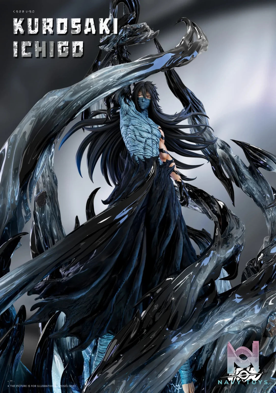 Ji Jing Studio – Kurosaki ichigo Final Getsuga Tensho Bleach