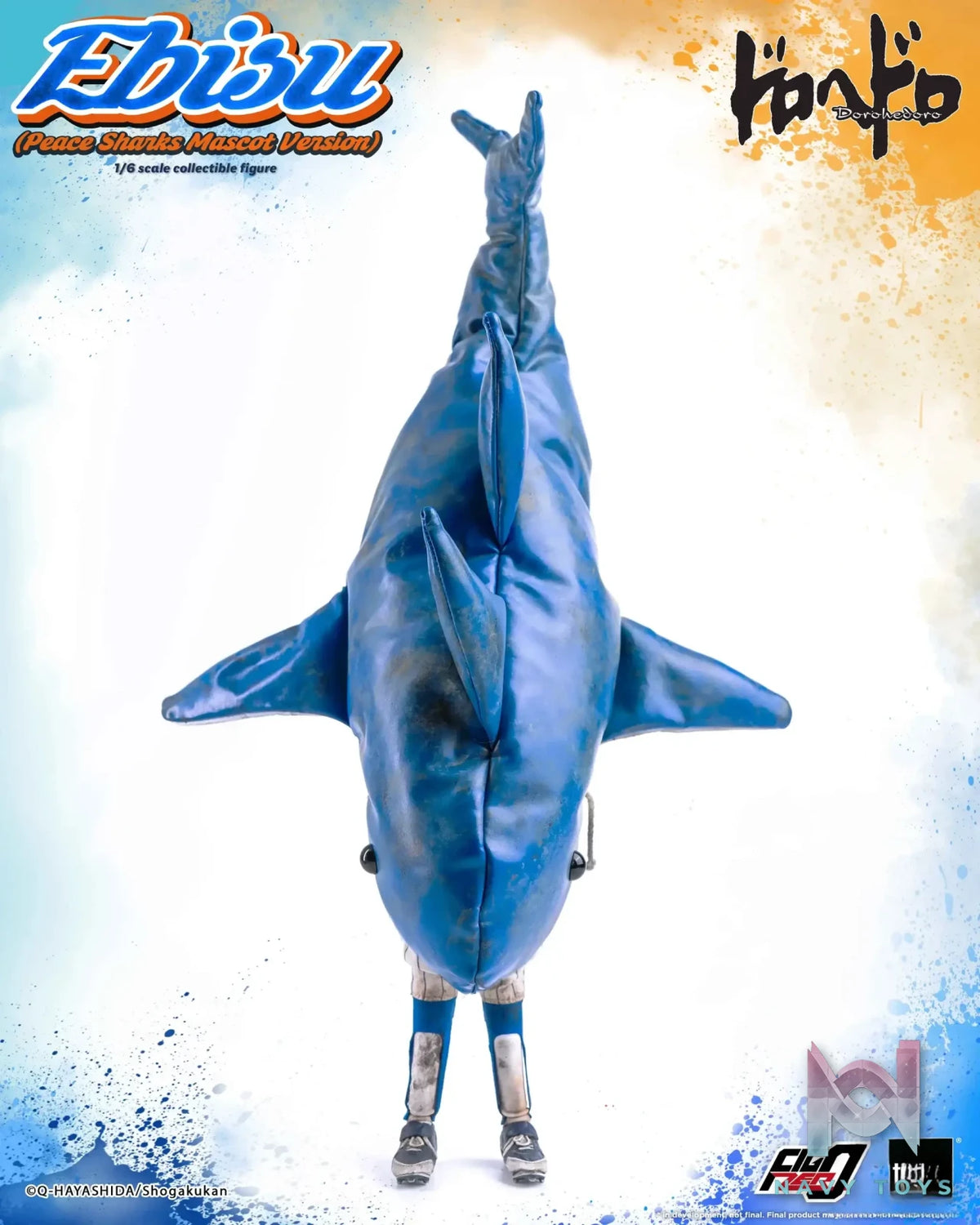 Threezero – Dorohedoro FigZero Ebisu (Peace Sharks Mascot Version) 3Z07150W0 (Licensed)