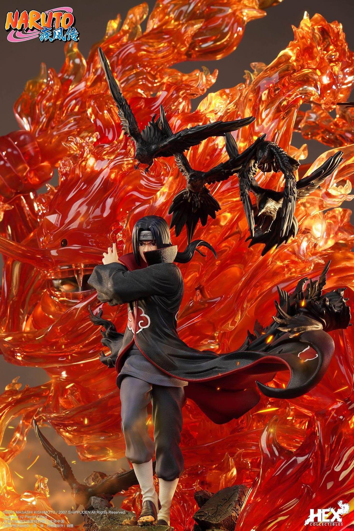 Naruto Shippudent - Itachi Hex Collectibles resin statue Hex collectibles anime figure