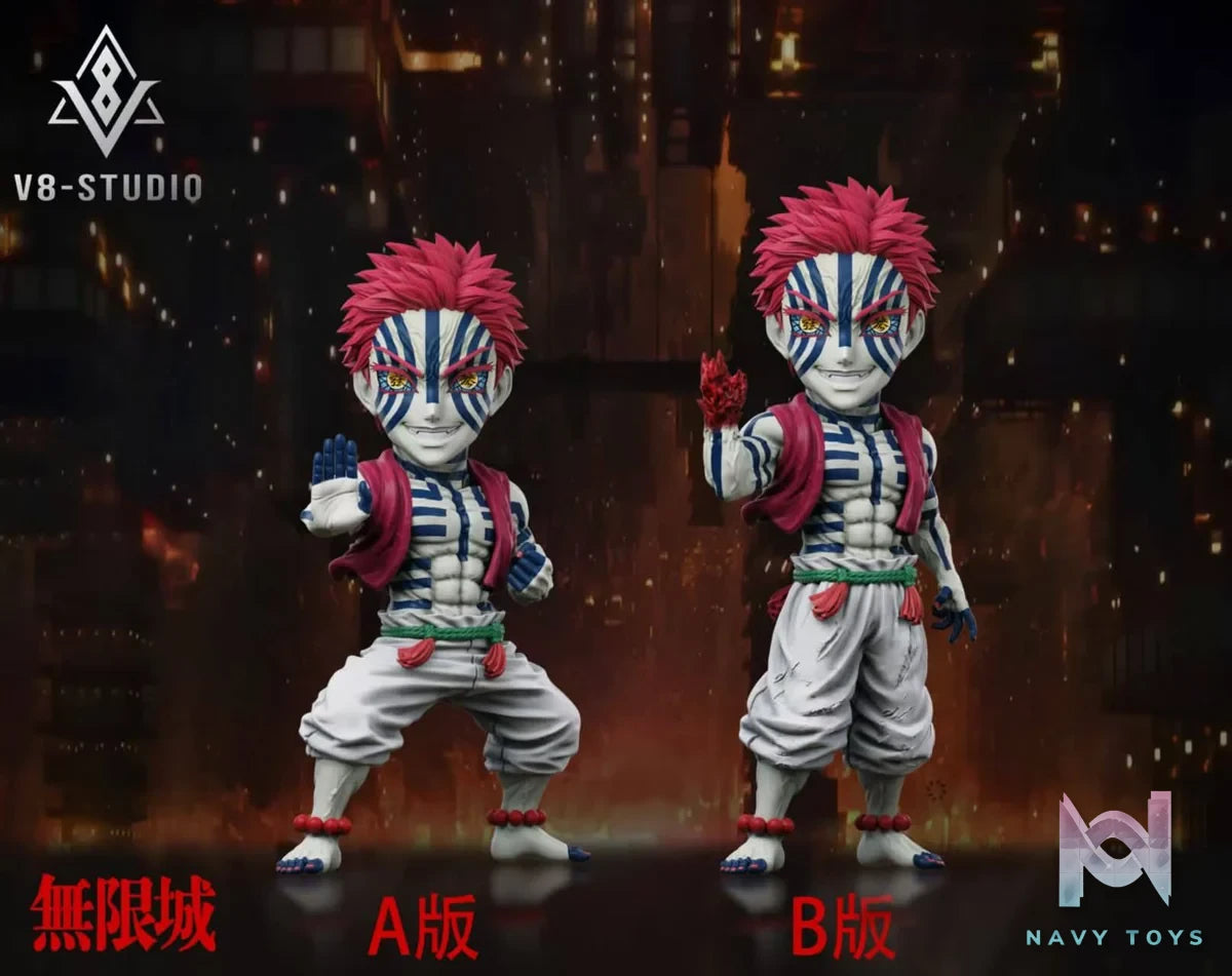 Douma, Kokushibo & Akaza WCF resin statue V8 studio anime figure