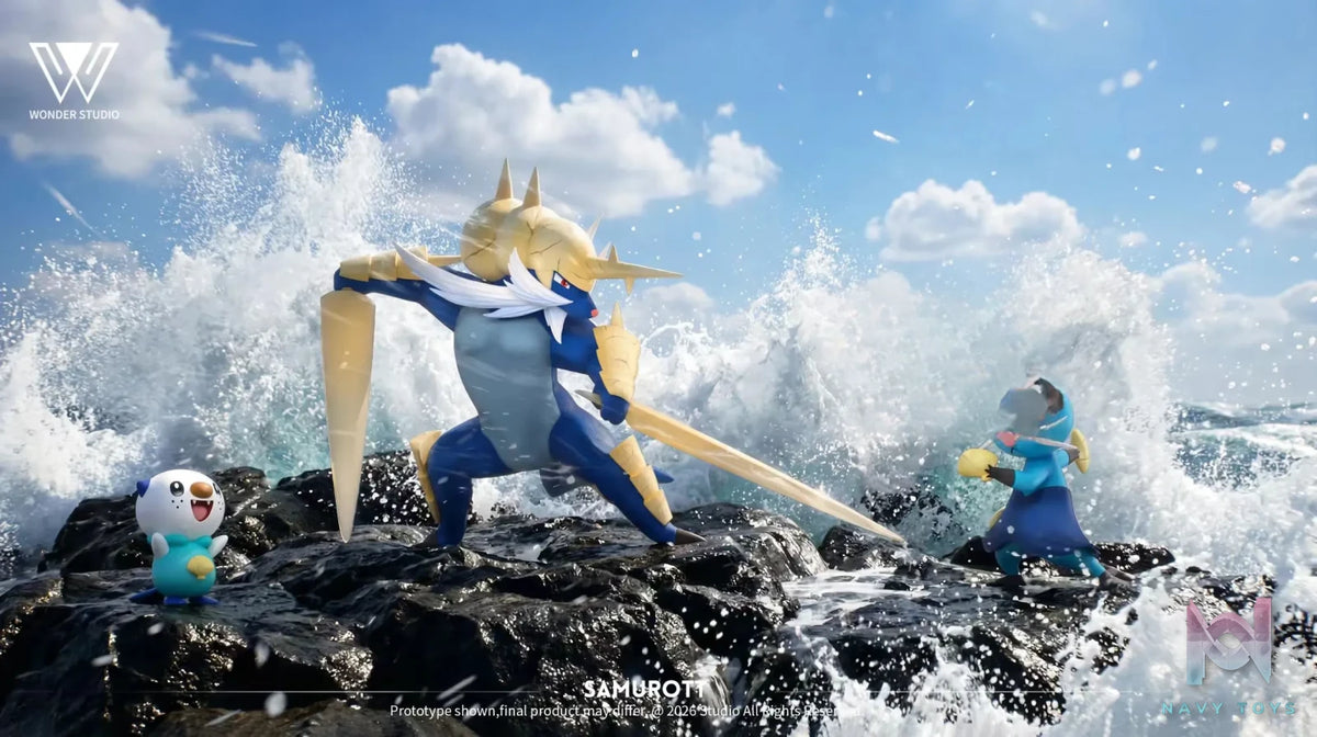 Wonder Studio – Samurott Evolution Set Pokémon
