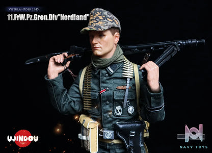UJINDOU – 1/6 WWII 11. FrW. Pz. Gren. Div “Nordland”, Vistula – Oder 1945 UD9051 (Licensed)