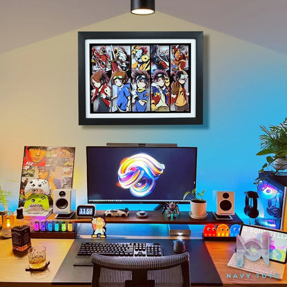 KALA HOME Studio – Digimon Multiple Characters #06 3D Decorative Painting Digimon