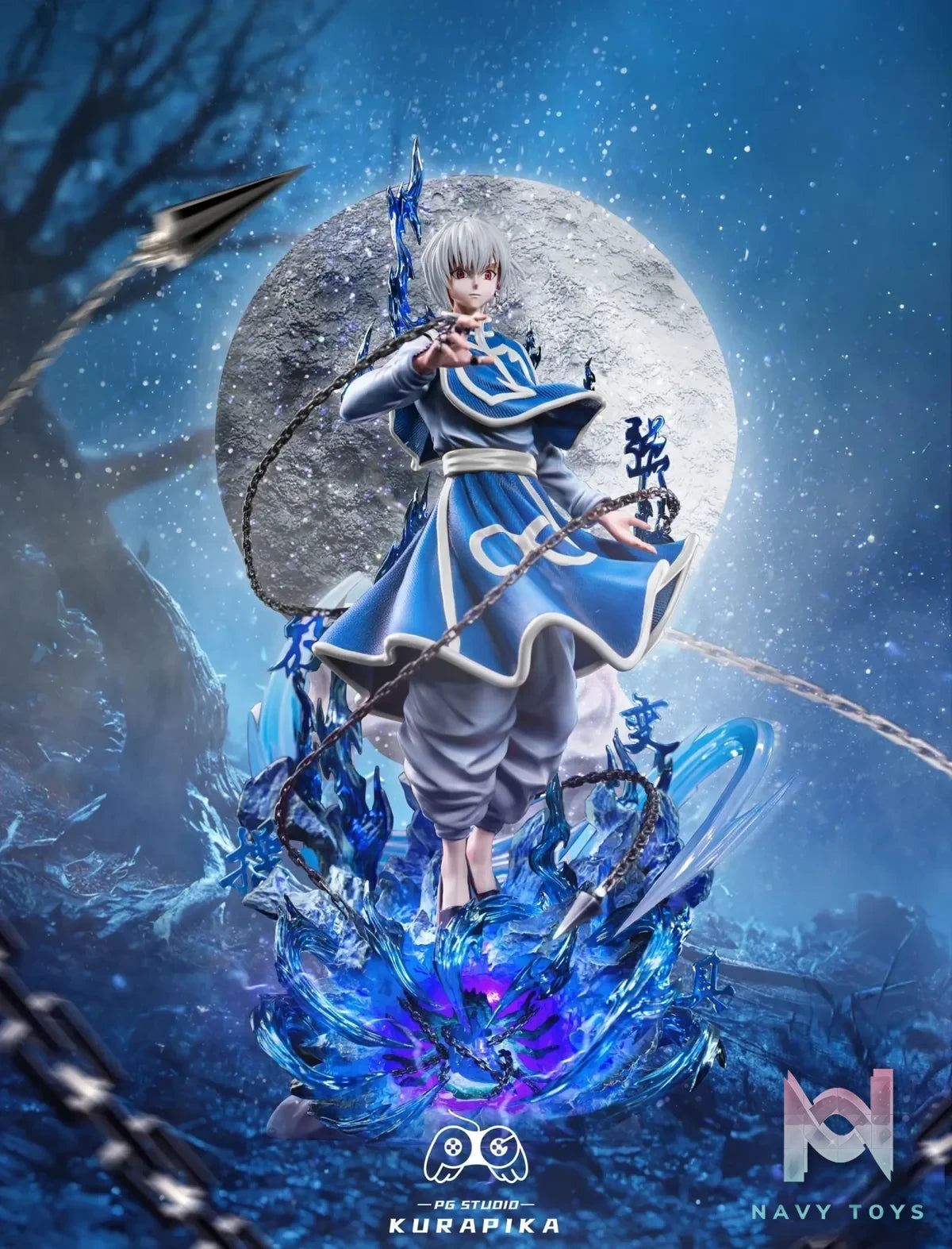 PG Studio - Hunter x Hunter Kurapika resin statue Navy Toys anime figure