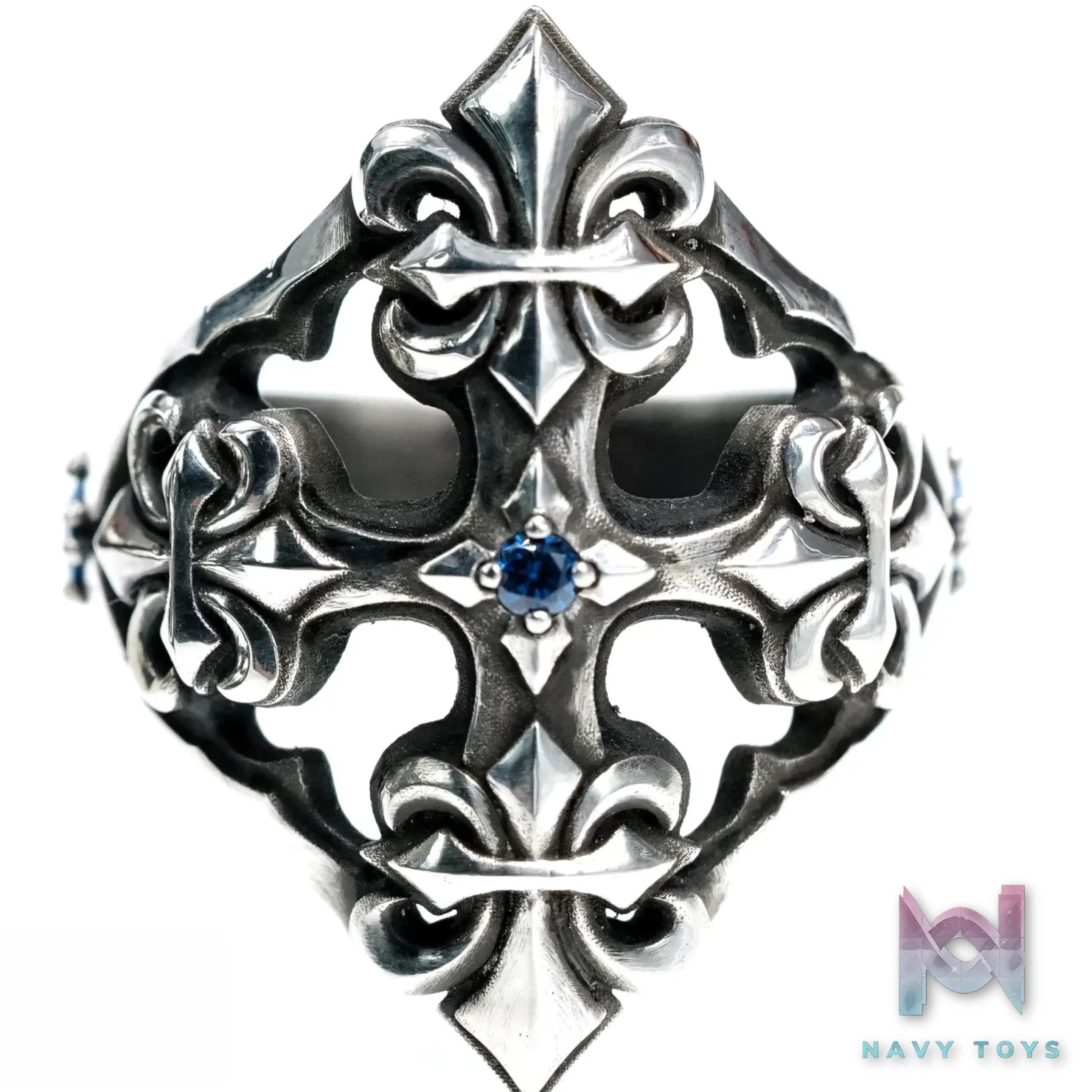 Raven Studio (silver jewelry) – Original “Faith” Exclusive Design Cross Ring Original
