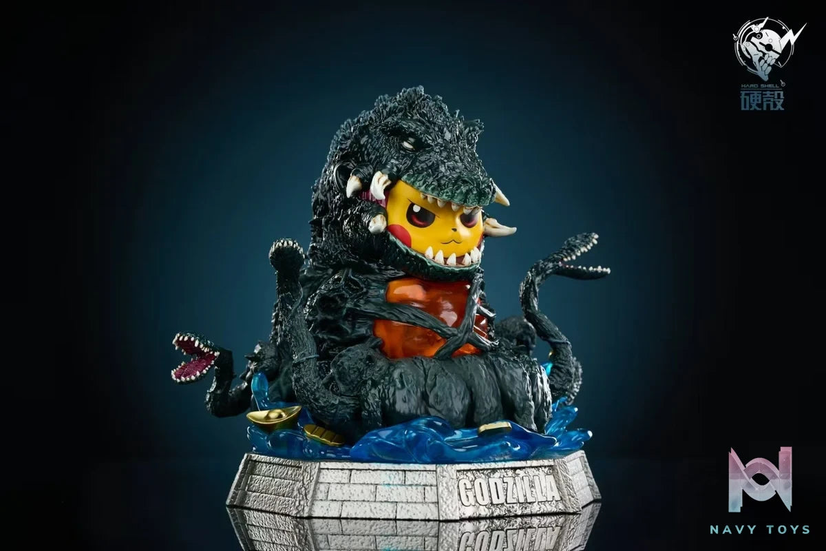 Pikachu cosplay Biollante - Pokemon - Hard Shell Studio resin statue Hard Shell Studio anime figure